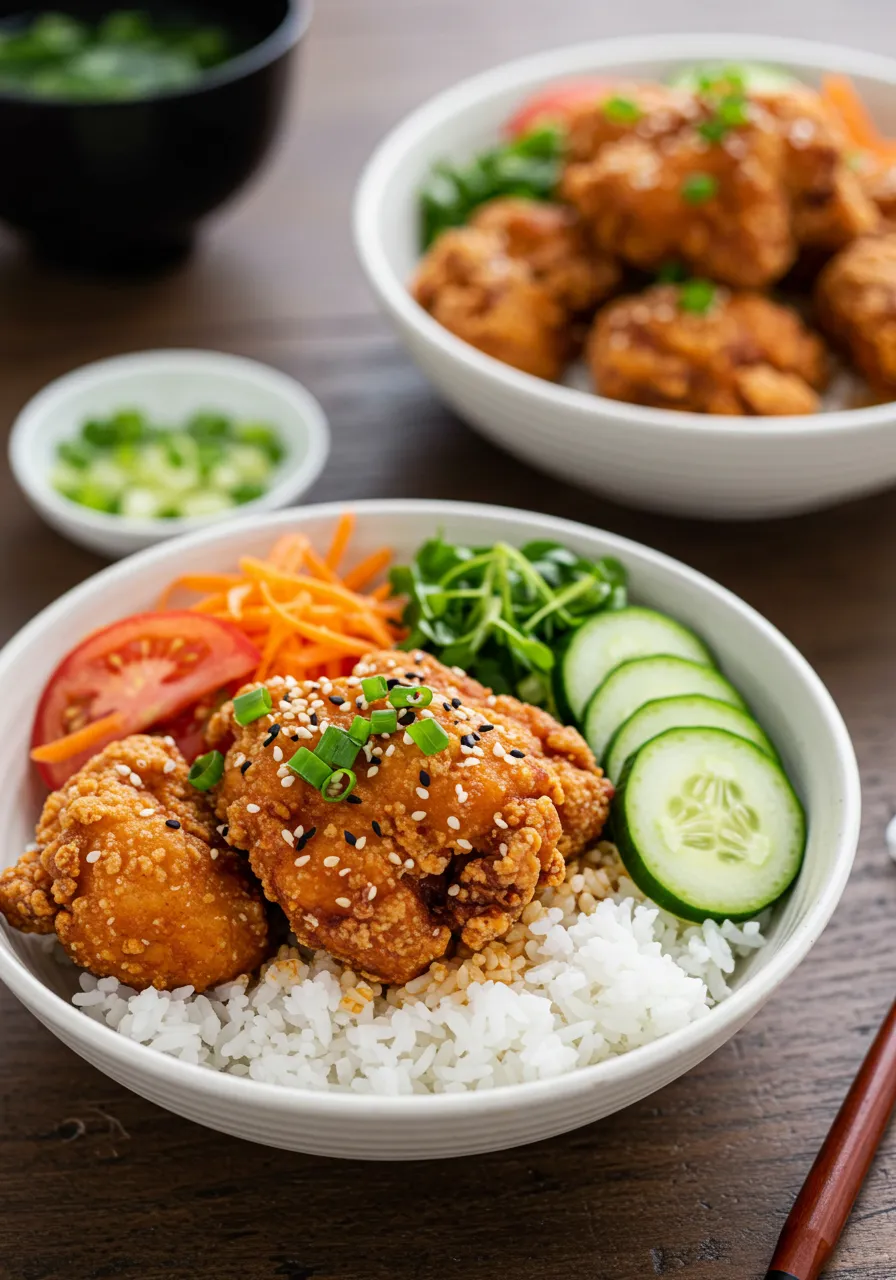 Karaage Rice Bowl - secondary view